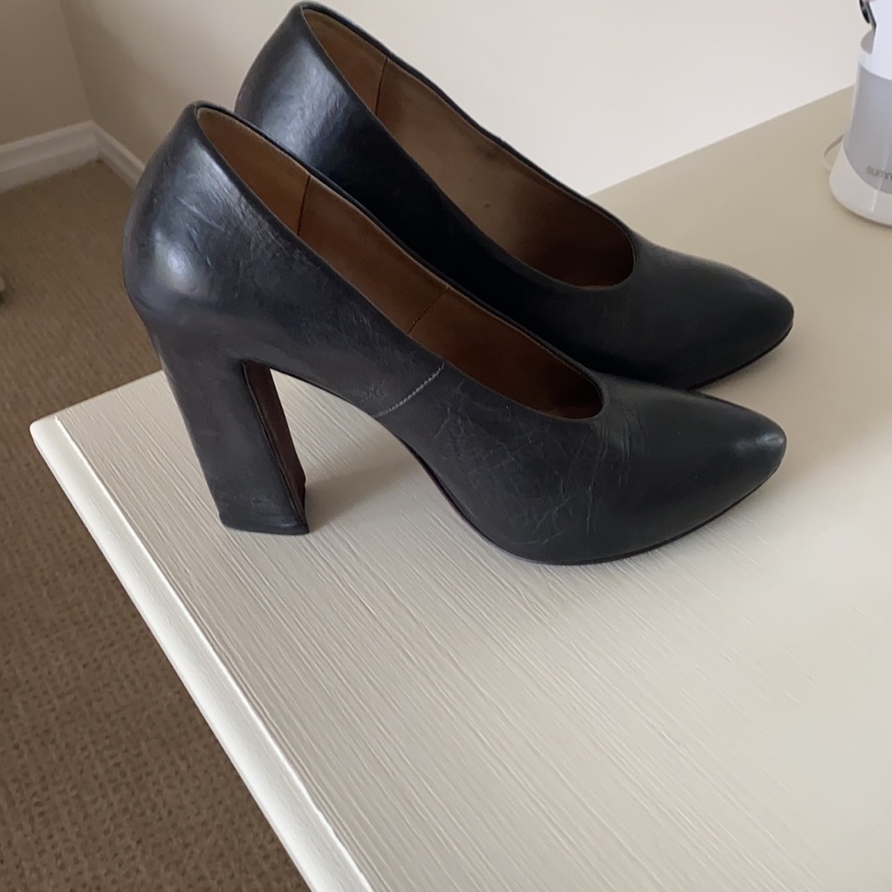 Italian leather heels